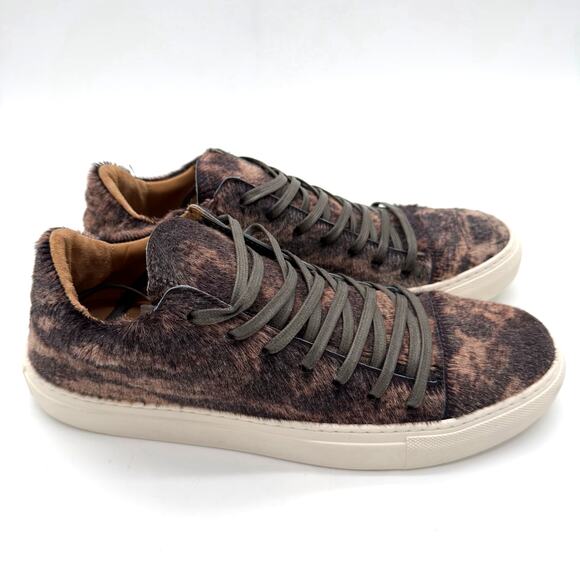John Varvatos Reed Modern Calf Hair Leather Low Top Sneaker Portugal NWOB $598 9